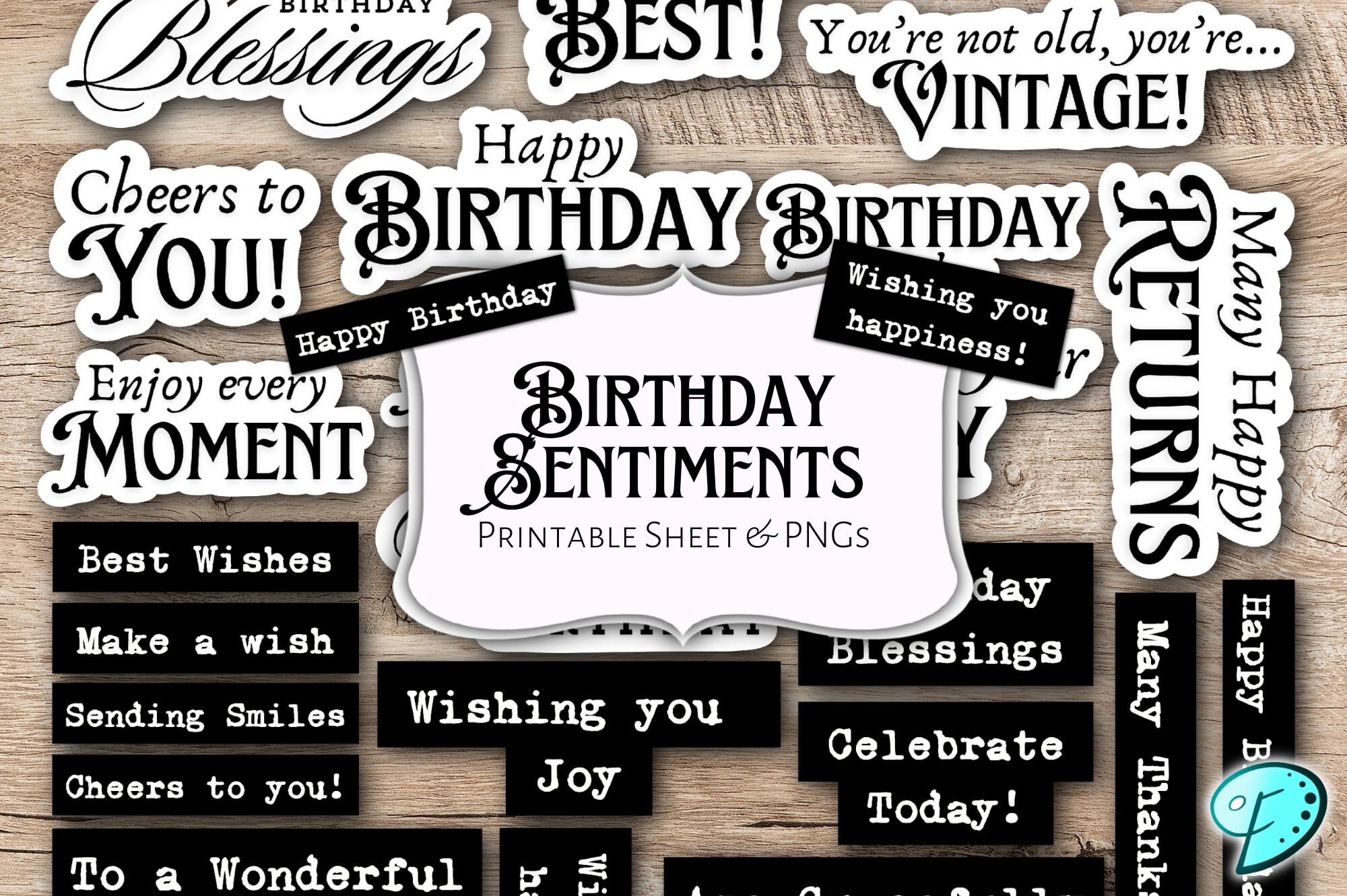 Birthday Sentiments Pack