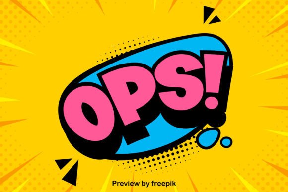 Boom Pow Font - Preview 3