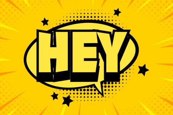 Boom Pow Font - Preview 6