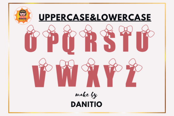 Bow Tie Font - Preview 2