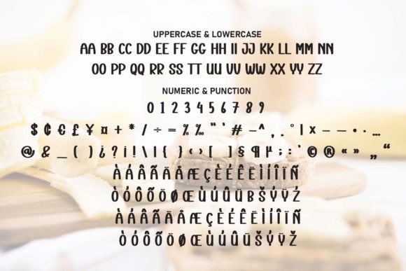 Bread Banana Font - Preview 6