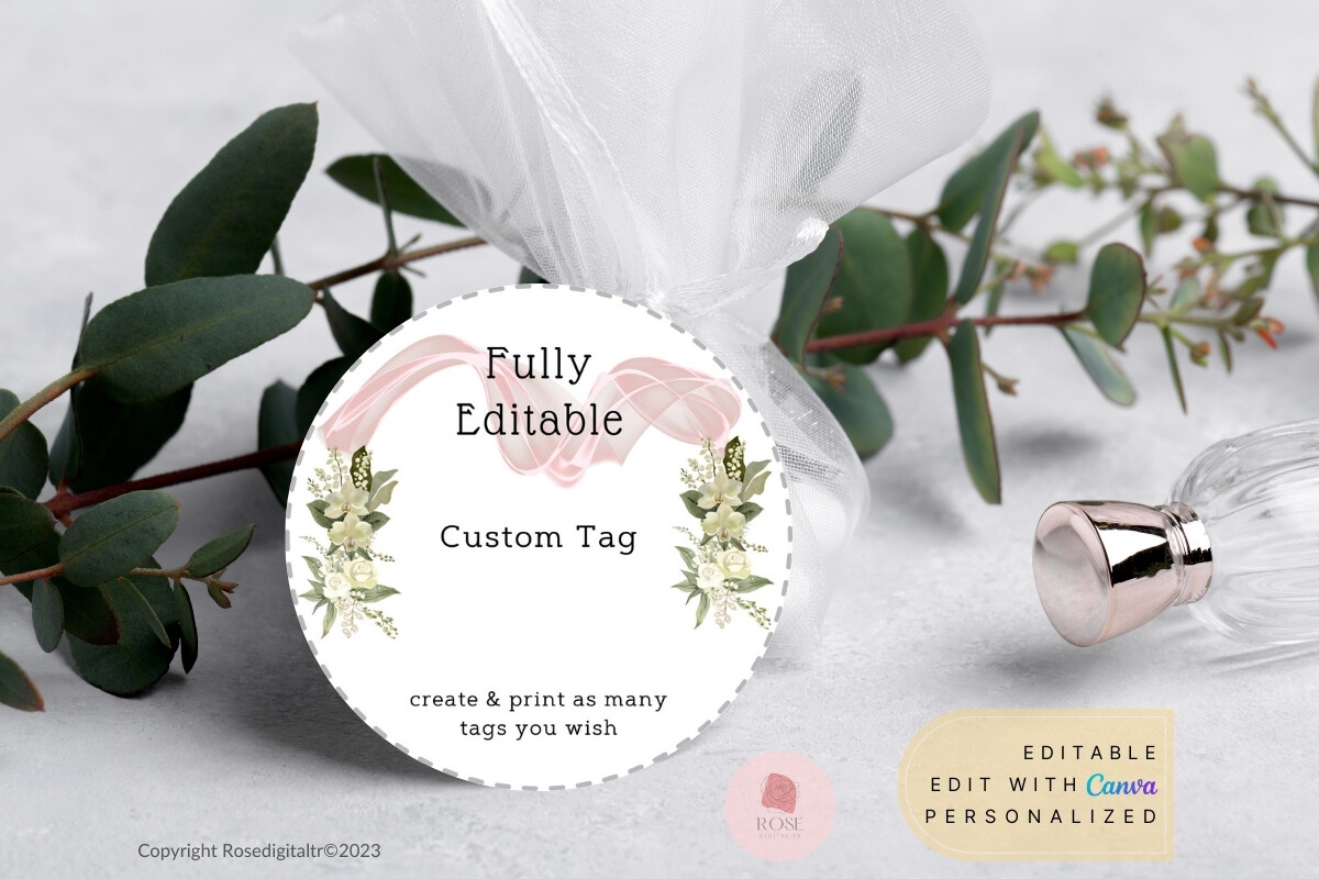 Bridal Shower Tags