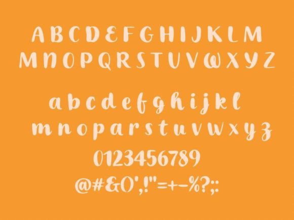 Bubble Gum Font - Preview 1