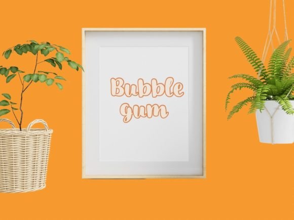 Bubble Gum Font - Preview 3