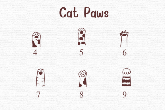 Cat Paws Font - Preview 3