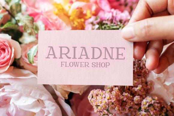 Cheek Flower Font - Preview 2