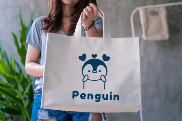 Cute Penguin Font - Preview 4
