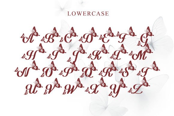 Delightful Butterfly Font - Preview 4