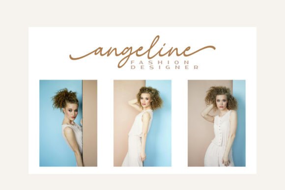 Delphin Font - Preview 2