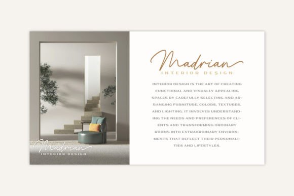 Delphin Font - Preview 3