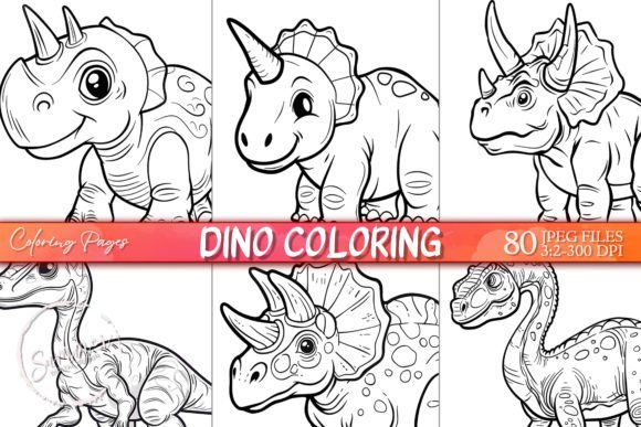 Dinosaurs Coloring Pages for Kids