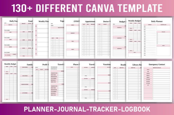 Editable 130+ Different Canva Template
