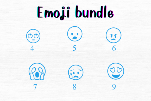 Emoji Bundle Font - Preview 3