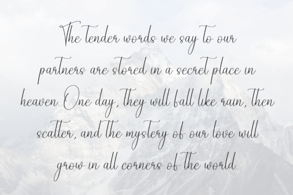 Fatherday Font - Preview 5