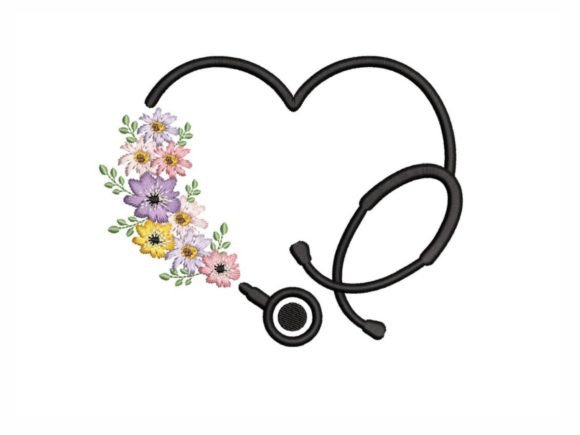 Floral Stethoscope