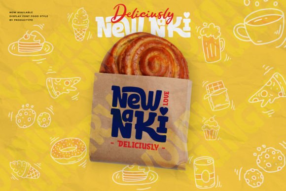 Food Buka Font - Preview 1