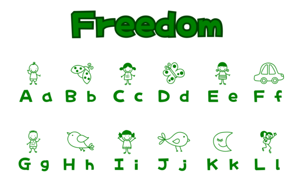 Freedom Font - Preview 1