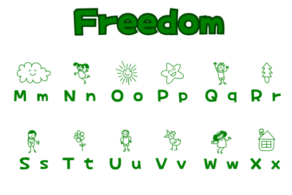 Freedom Font - Preview 2
