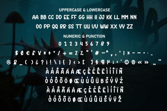Game Creepy Font PNG with transparent background - Preview 6