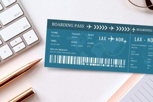 Greece Trip Surprise Gift Ticket