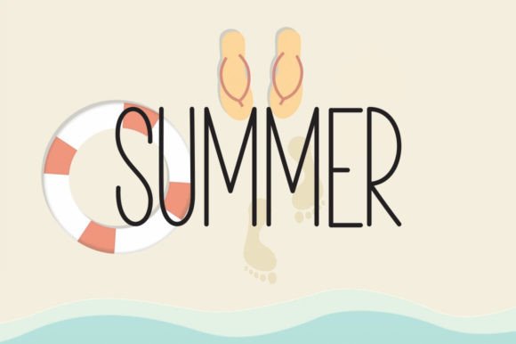 Handmade Minimalist Font - Preview 1