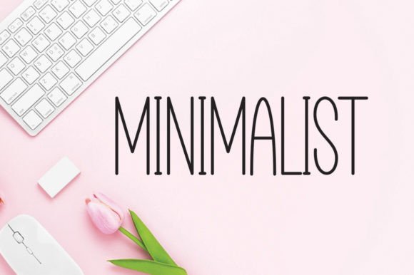 Handmade Minimalist Font - Preview 2