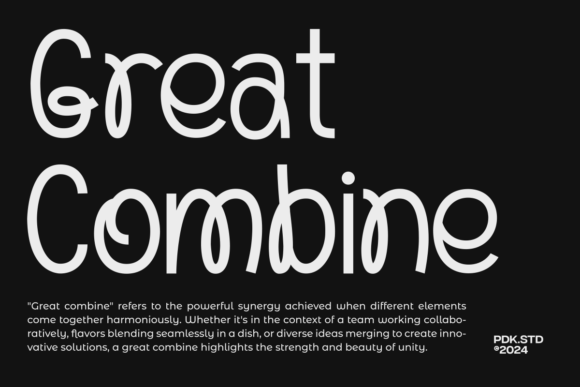 Kagon Font PNG with transparent background - Preview 1