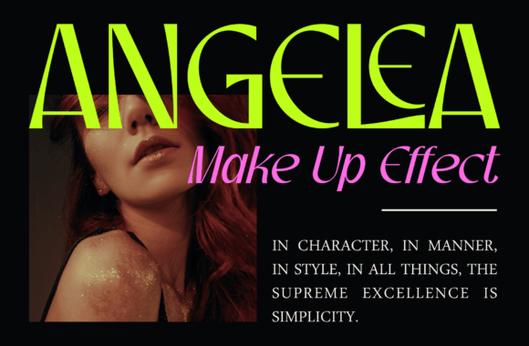 Losera Font PNG with transparent background - Preview 1
