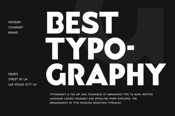 Magero Font PNG with transparent background - Preview 6