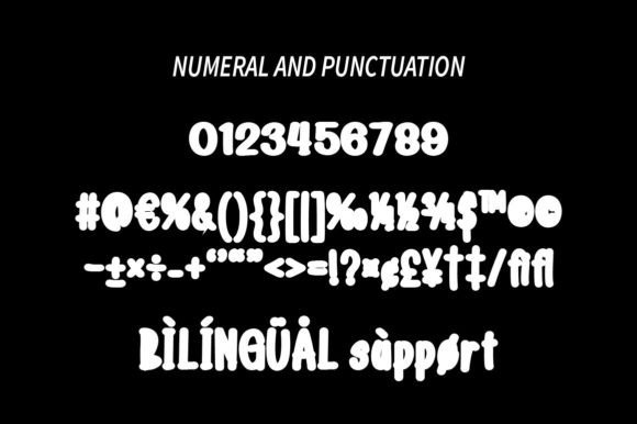 Markony Font PNG with transparent background - Preview 2