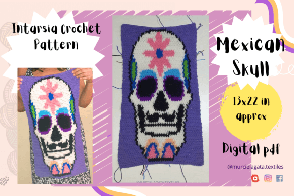 Mexican Skull Crochet Pattern