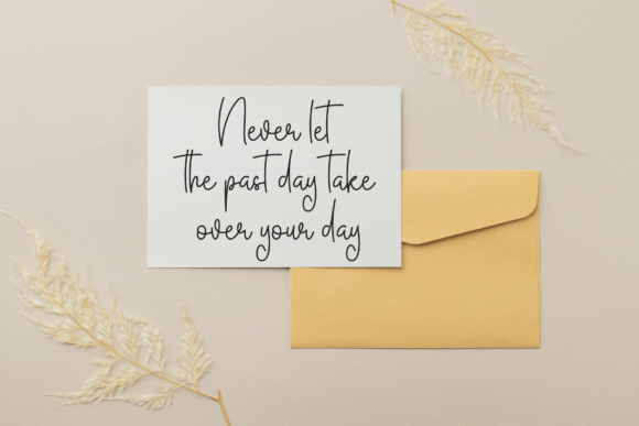 Rainy Morning Font PNG with transparent background - Preview 3