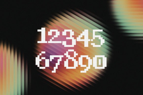 Retro Byte Font font preview - 3