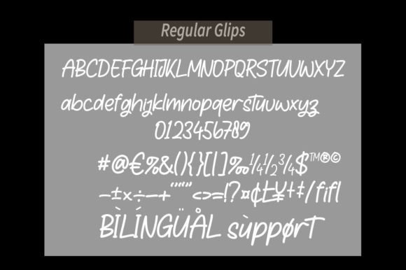 Sleep Alone Font PNG with transparent background - Preview 1