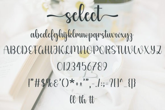 Select Font PNG with transparent background - Preview 5