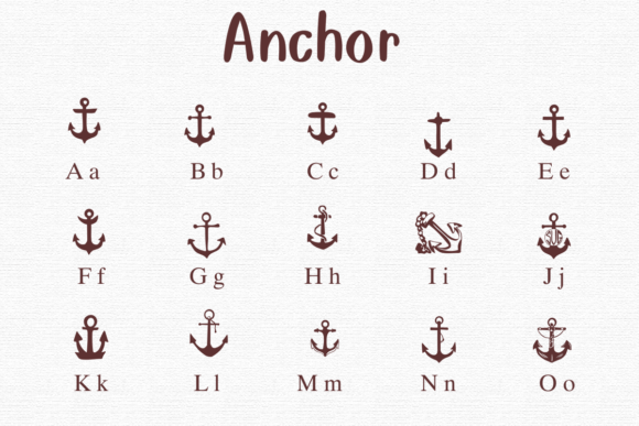Anchor Font - Preview 1