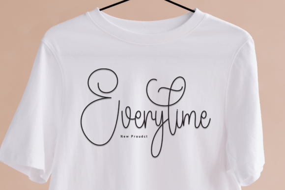 Background Font - Preview 3