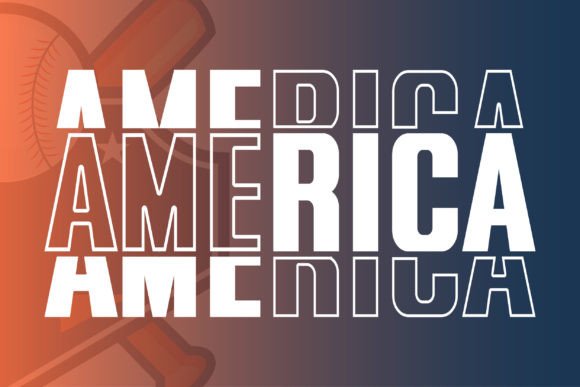 Baseball Font - Preview 2