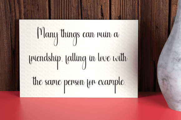 Beautiful Font - Preview 3