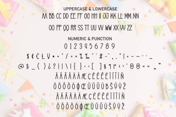 Birthday Font - Preview 6