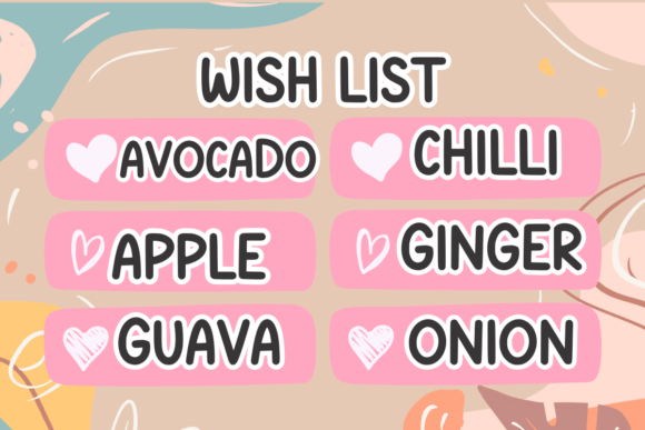 Blissful Bubles Font - Preview 5