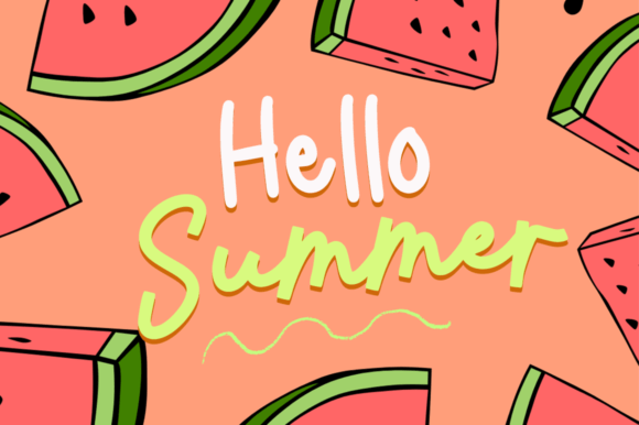 Creamy Smoothie Font - Preview 3