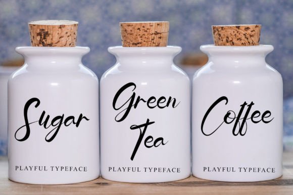 Creative Watercolor Font - Preview 1