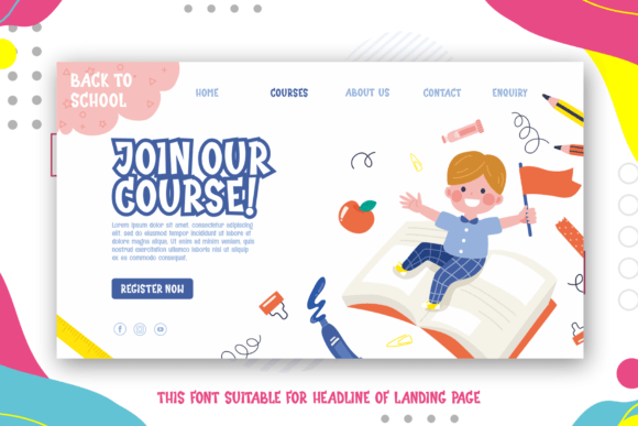 Curious Sugar Font - Preview 3