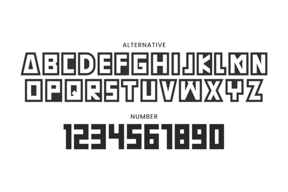 Cyberbang Font - Preview 3