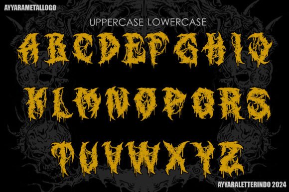 Deadly Font - Preview 1