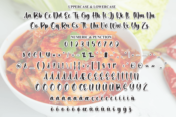 Delicious Kimchi Font - Preview 6