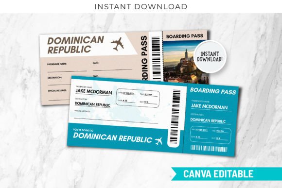 Dominican Republic Surprise Trip Ticket