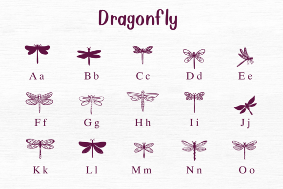 Dragonfly Font - Preview 1