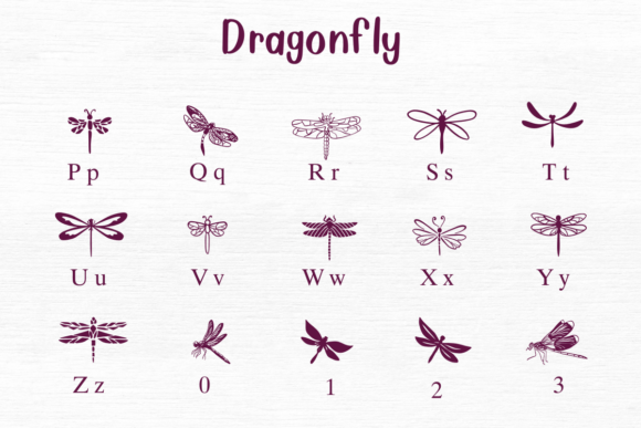 Dragonfly Font - Preview 2